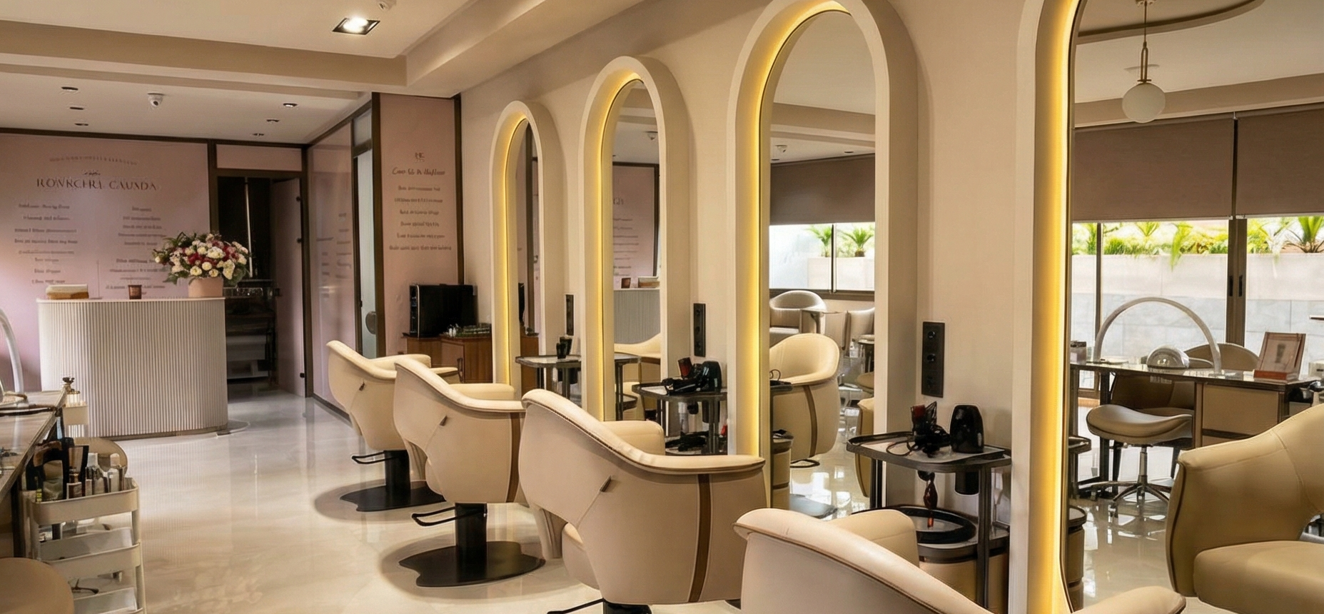 Interieur du salon Jean Michel Cavada